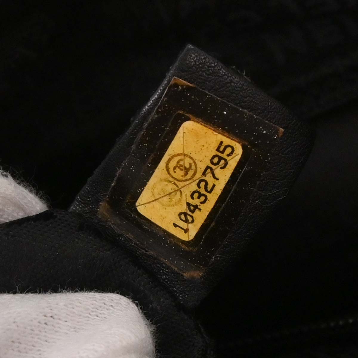 Chanel 2005-2006 Black Tweed Camellia Shoulder Bag