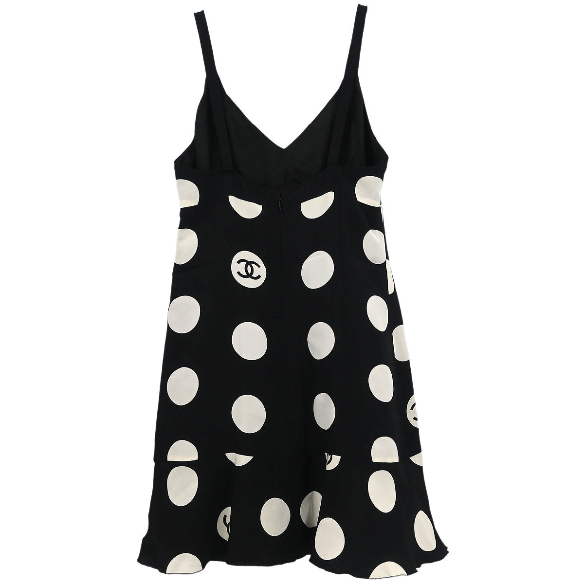 Chanel 1997 Camisole Dress Black #38