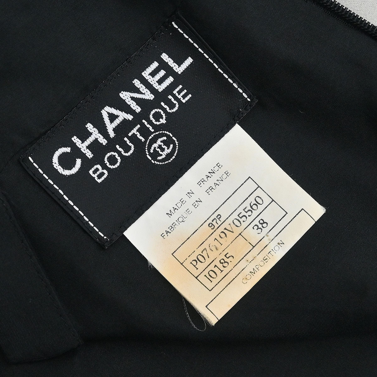 Chanel 1997 Camisole Dress Black #38