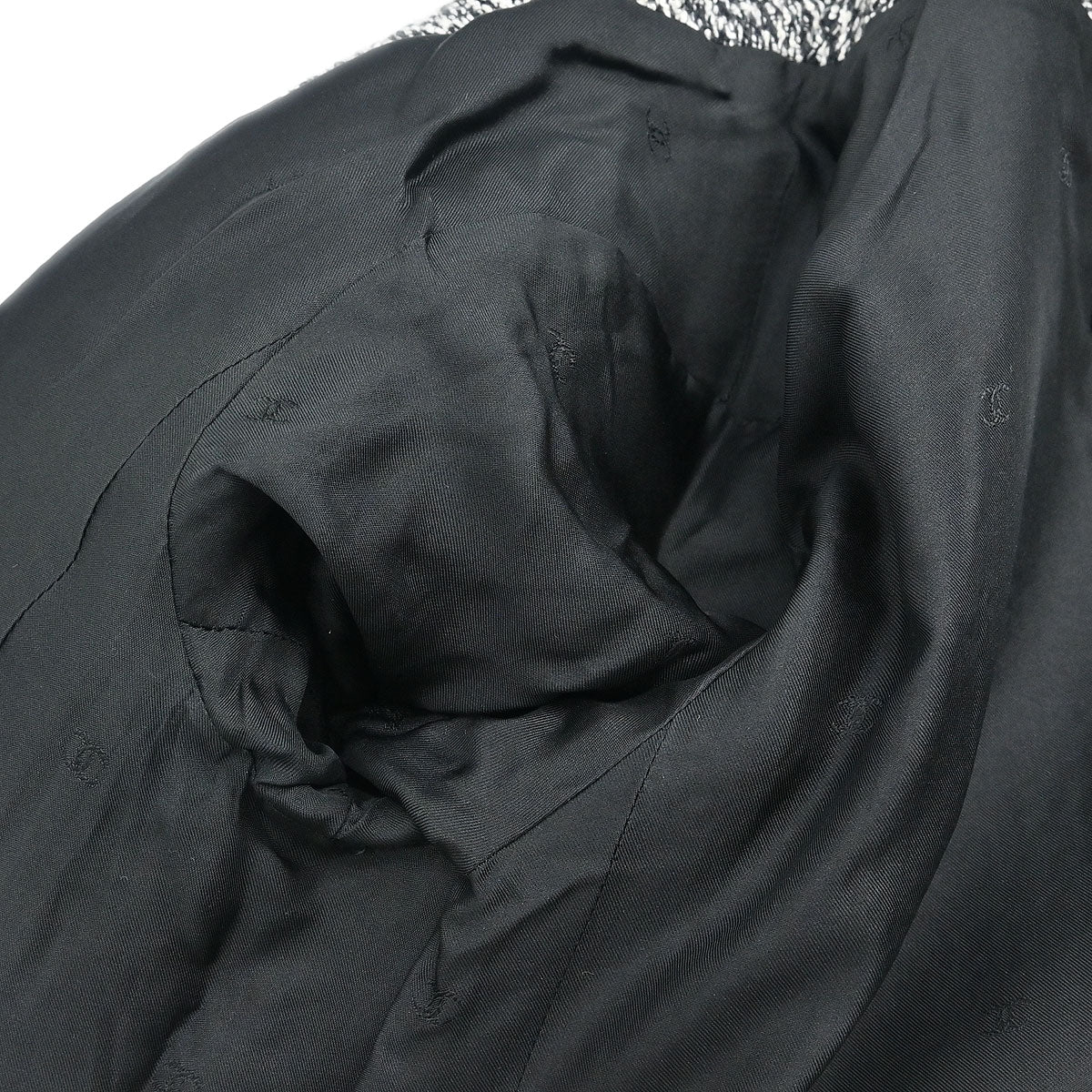 Chanel 1997 Collarless Jacket Black #36