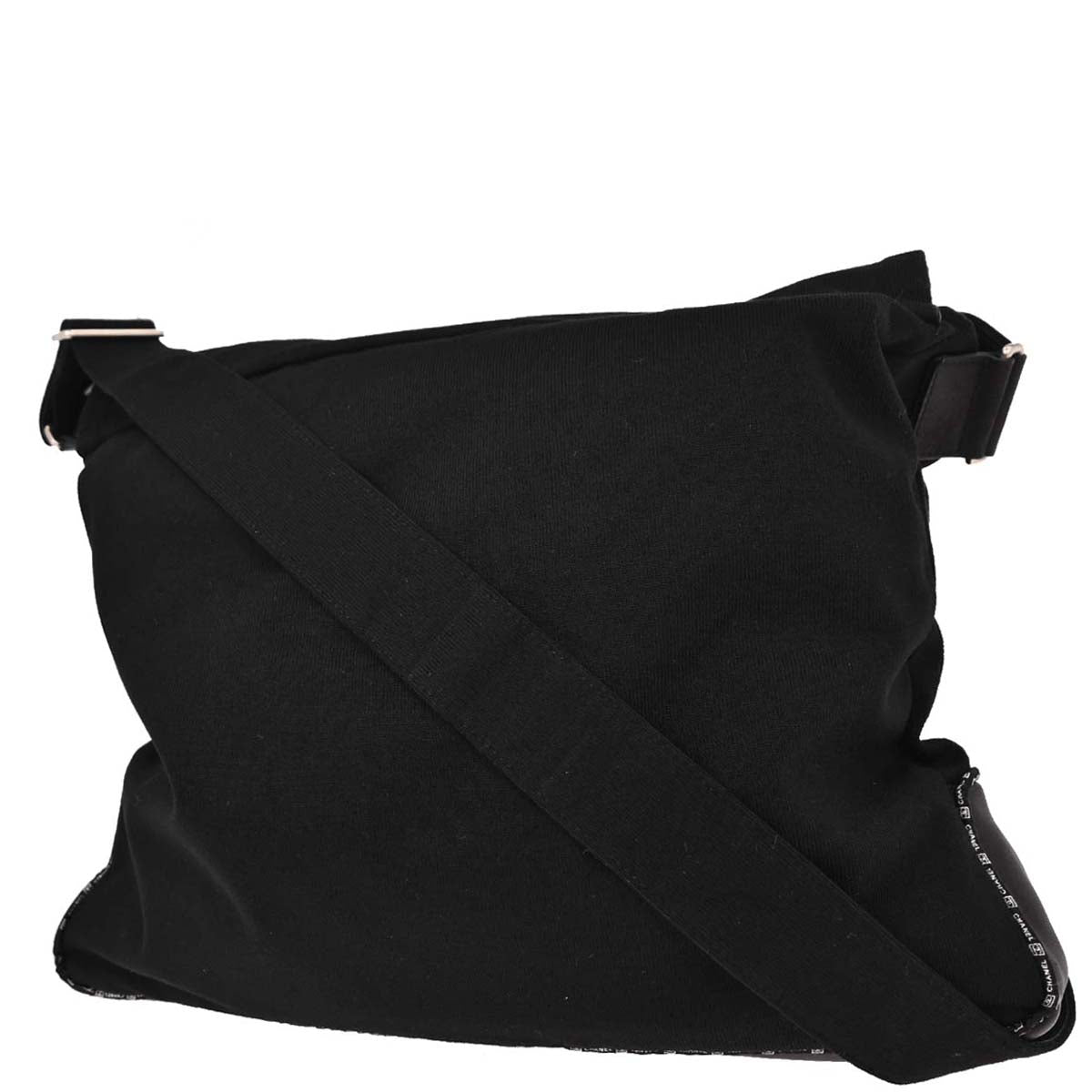 Chanel 2004-2005 Black Sport Line Messenger Bag