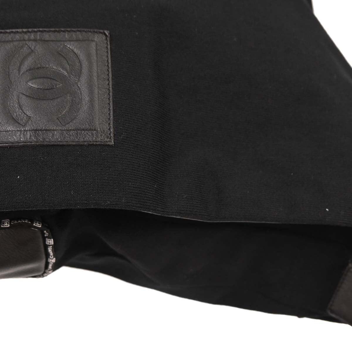 Chanel 2004-2005 Black Sport Line Messenger Bag