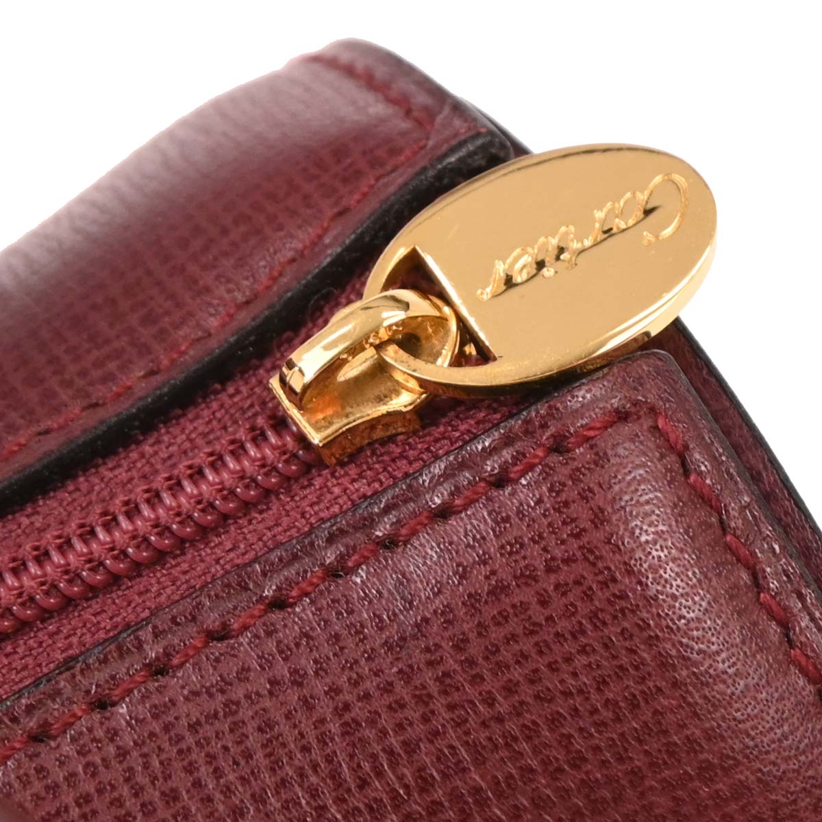 Cartier Bordeaux 2way Handbag