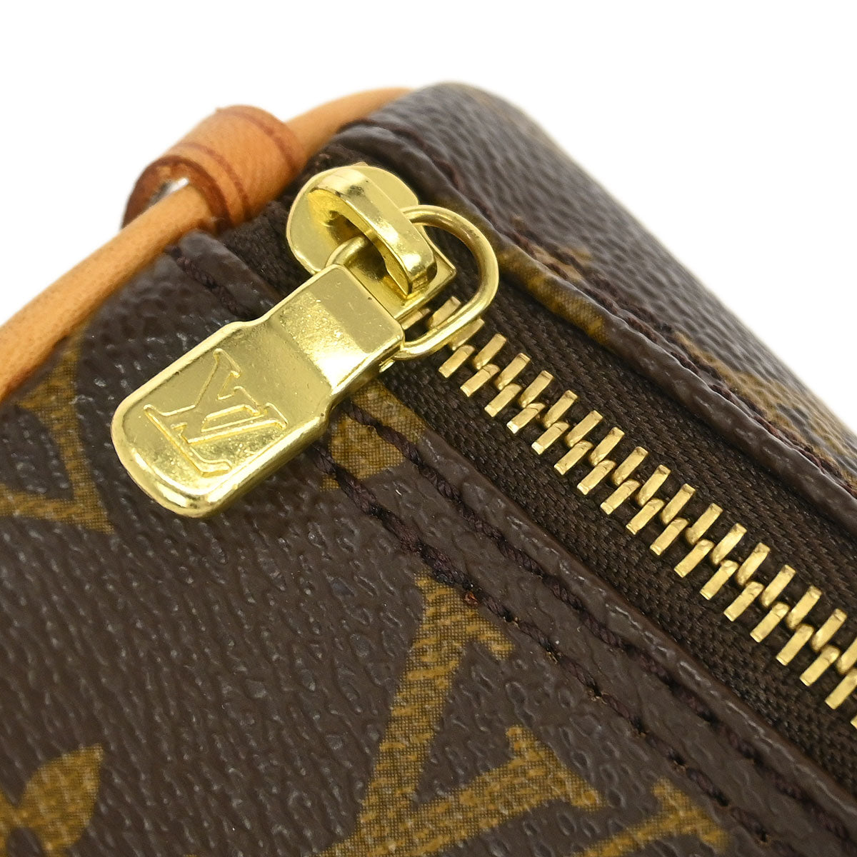 Louis Vuitton Monogram Papillon Attached Pouch Bag