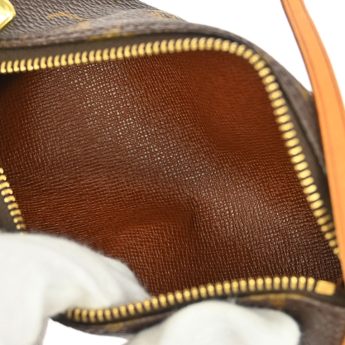 Louis Vuitton Monogram Papillon Attached Pouch Bag