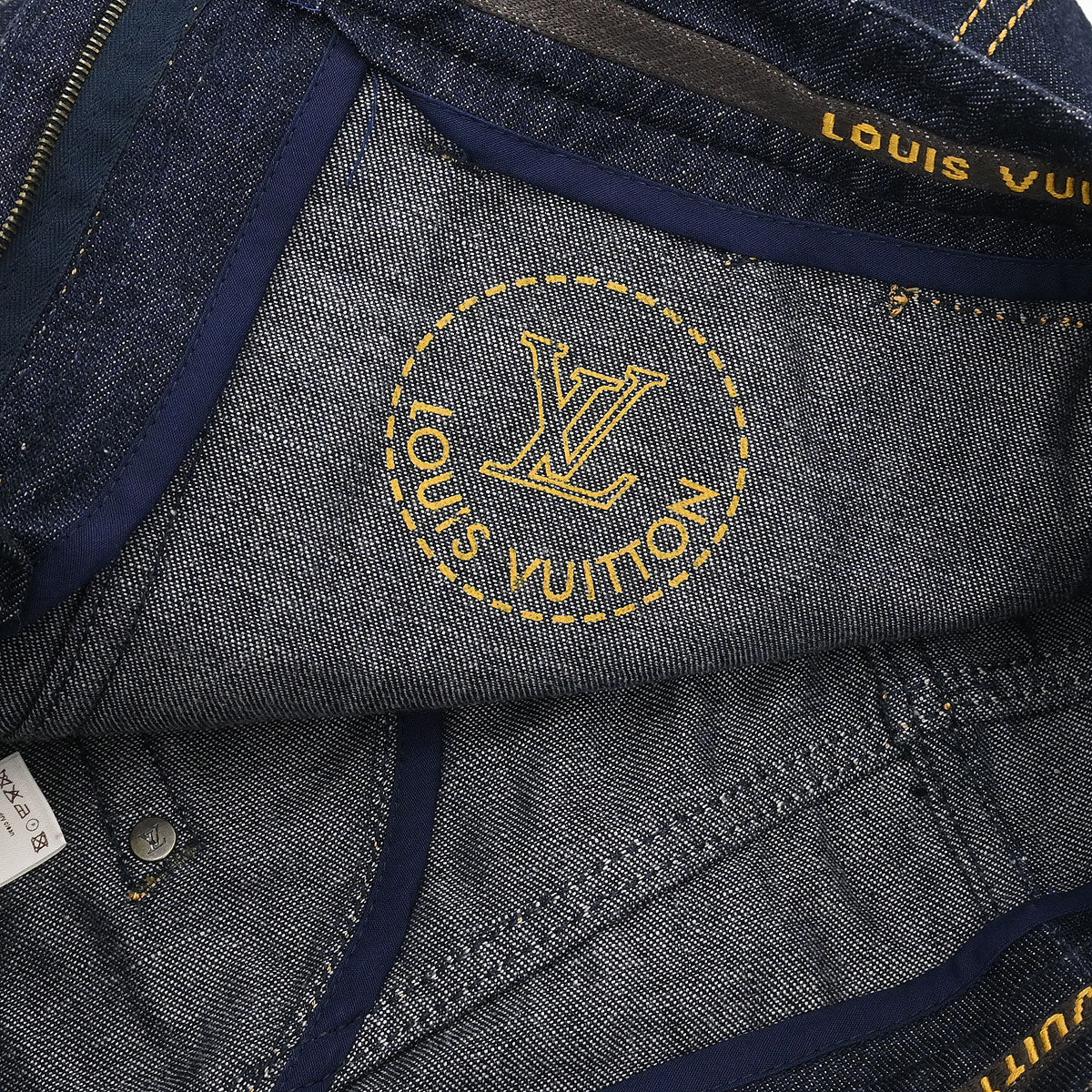 Louis Vuitton Denim Skirt Indigo #36