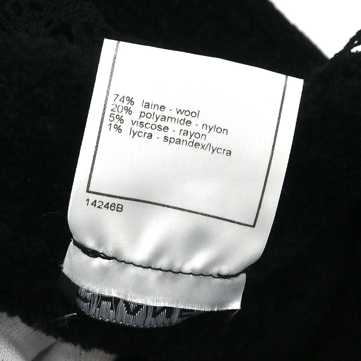 Chanel 2002 Sleeveless Top Black #46