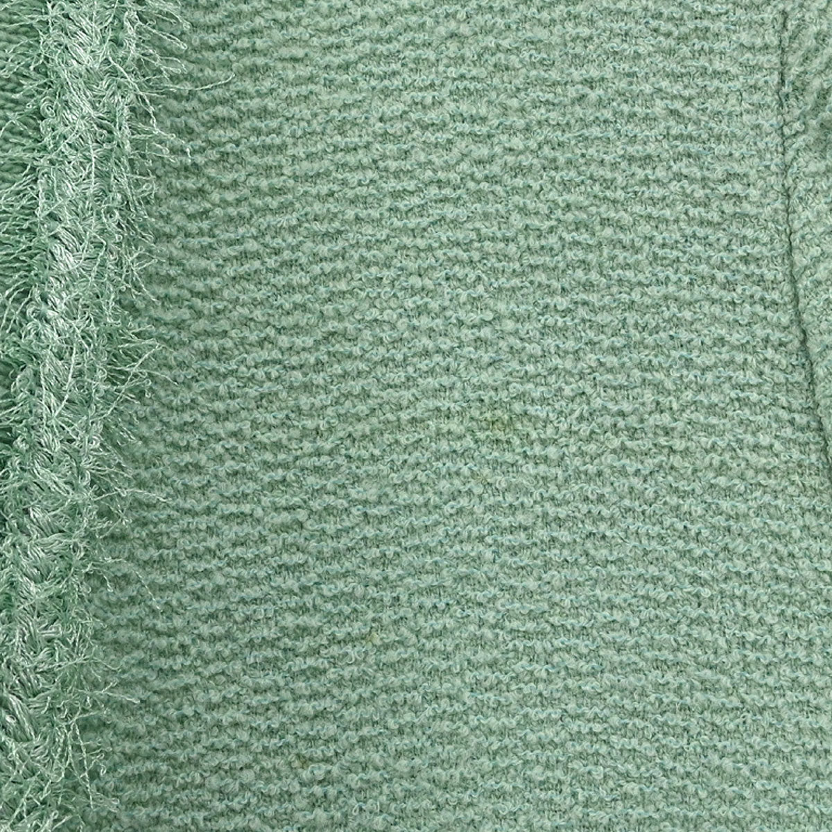 Chanel 1994 Setup Suit Jacket Skirt Mint Green #40