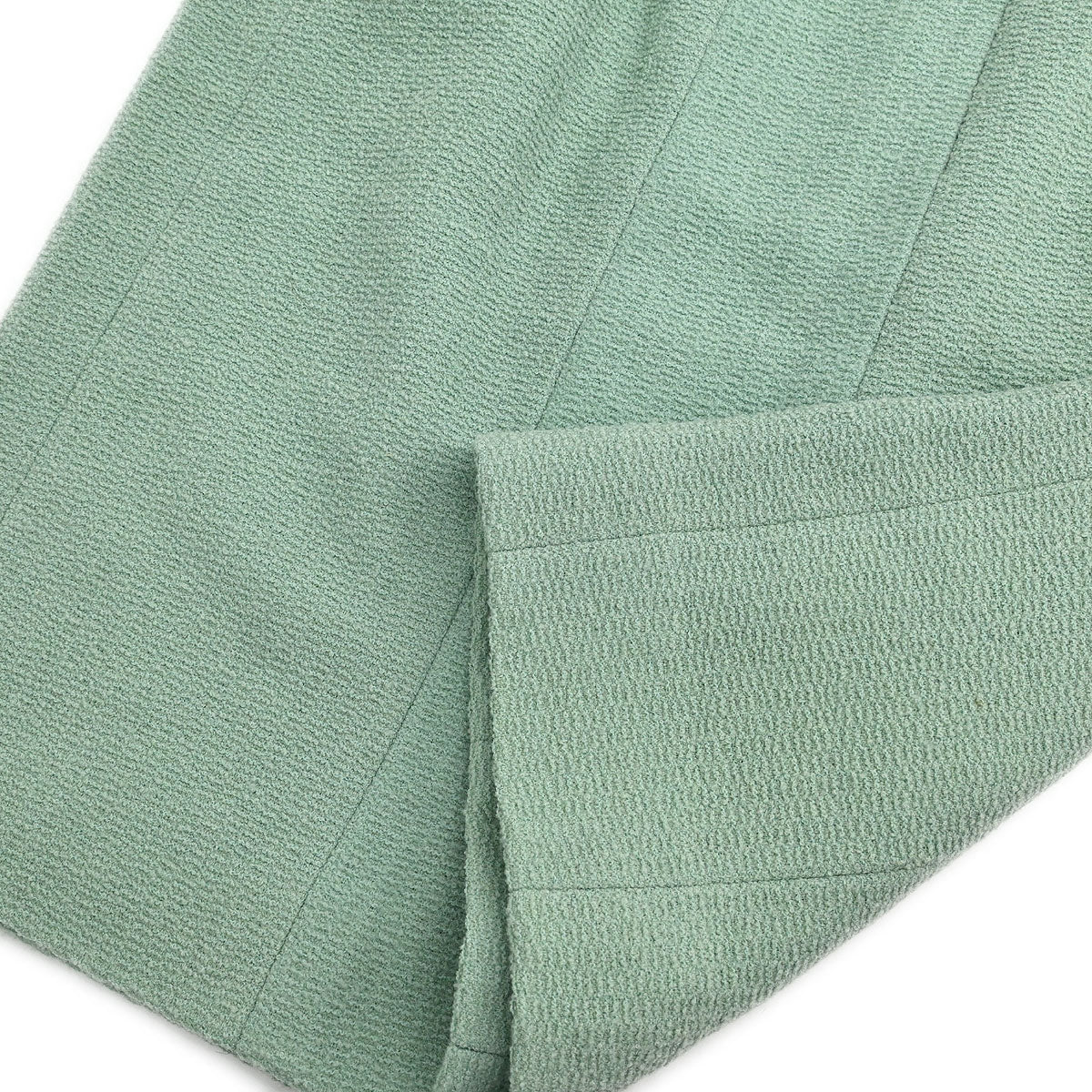 Chanel 1994 Setup Suit Jacket Skirt Mint Green #40