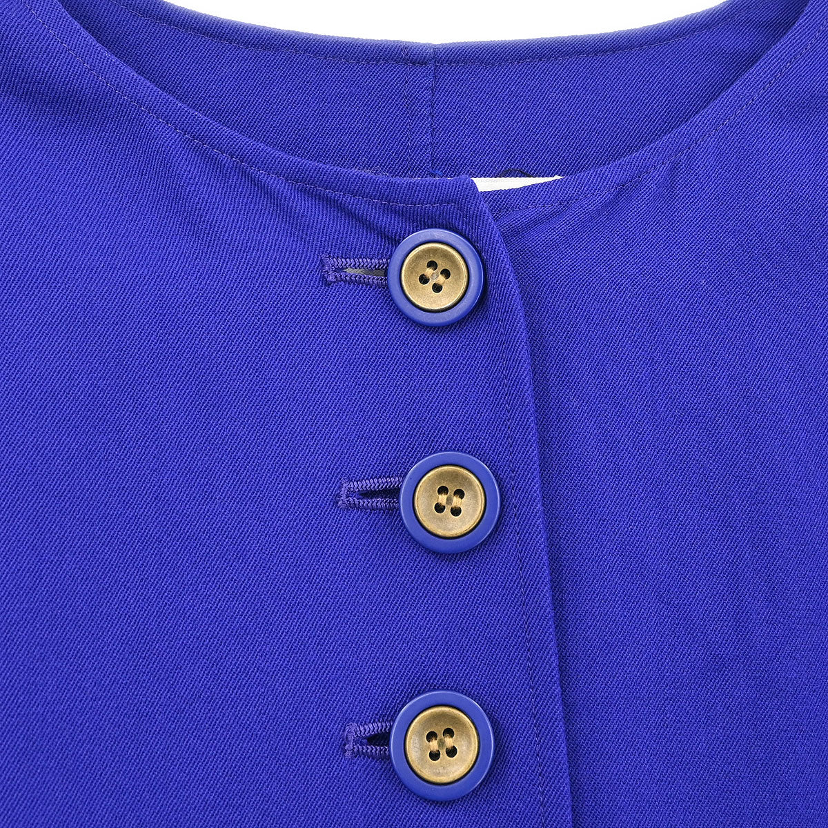 Christian Dior Setup Suit Jacket Skirt Purple #40–42