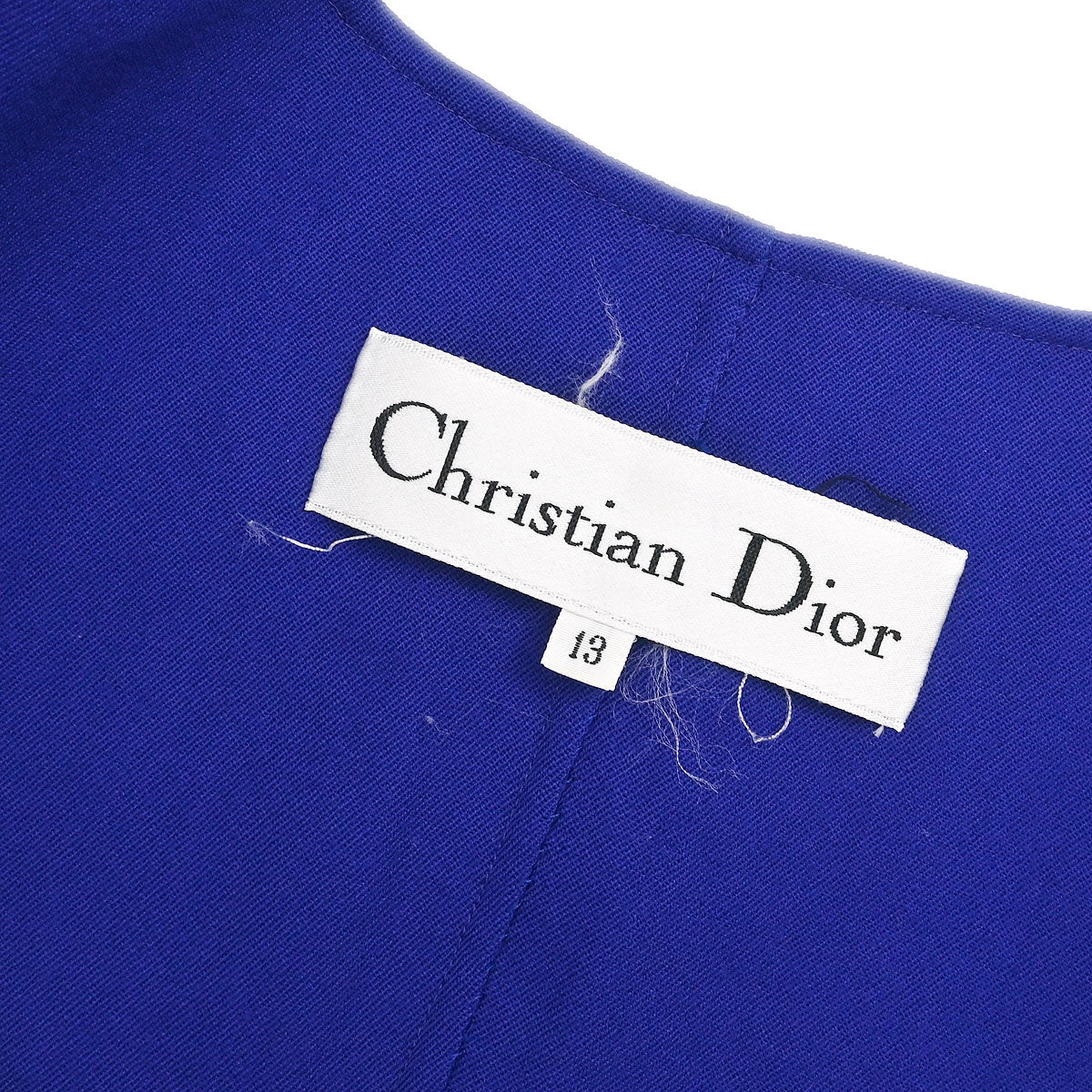 Christian Dior Setup Suit Jacket Skirt Purple #40–42