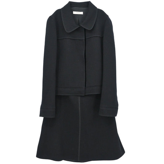 Prada Setup Suit Jacket Skirt Black #40