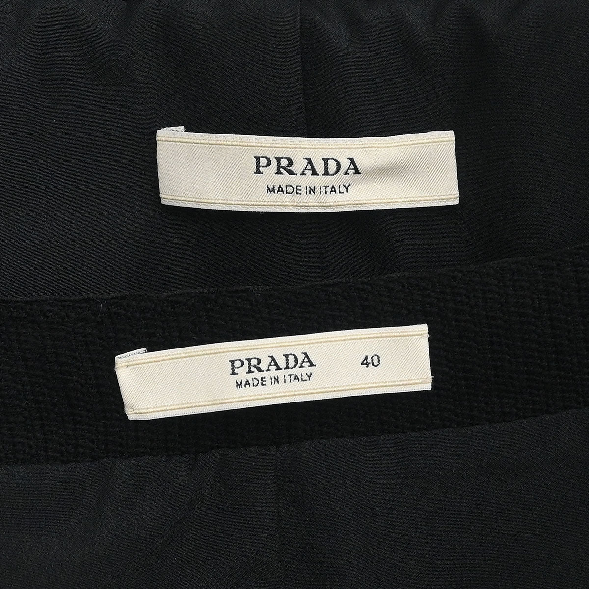 Prada Setup Suit Jacket Skirt Black #40