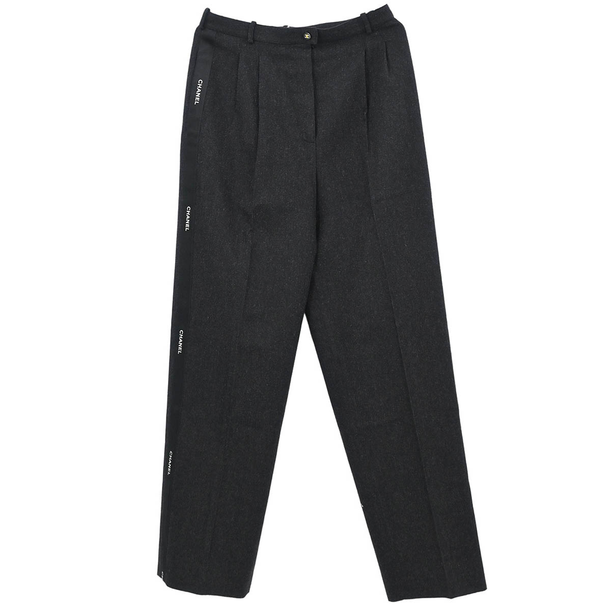 Chanel Long Pants Black #42