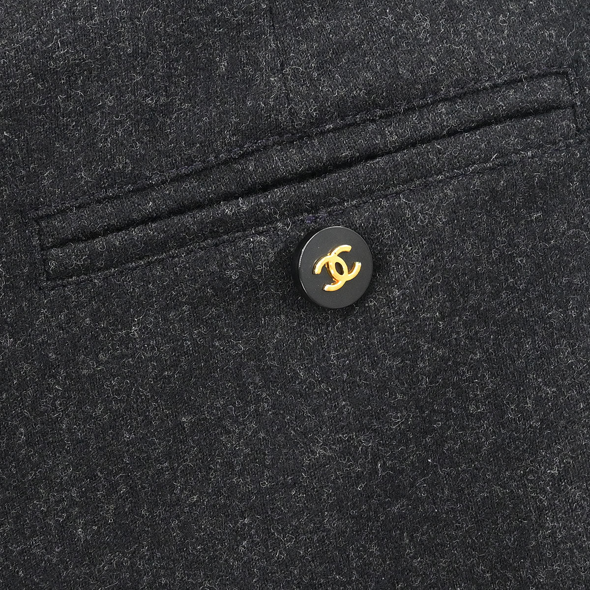 Chanel Long Pants Black #42
