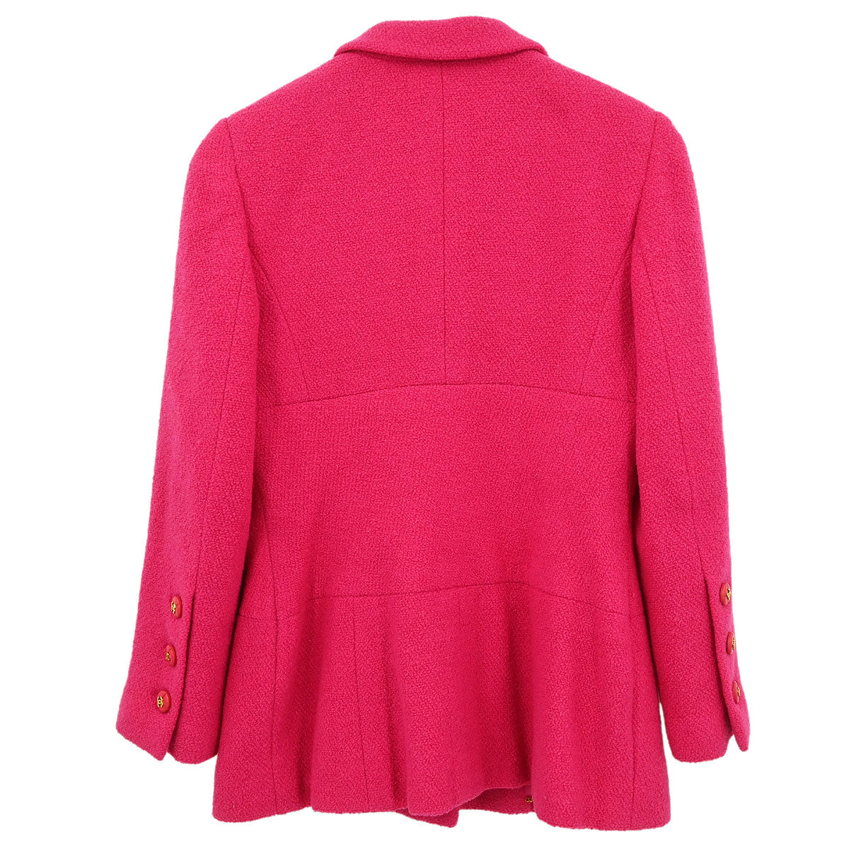 Chanel 1995 Single Breasted Jacket Pink #36