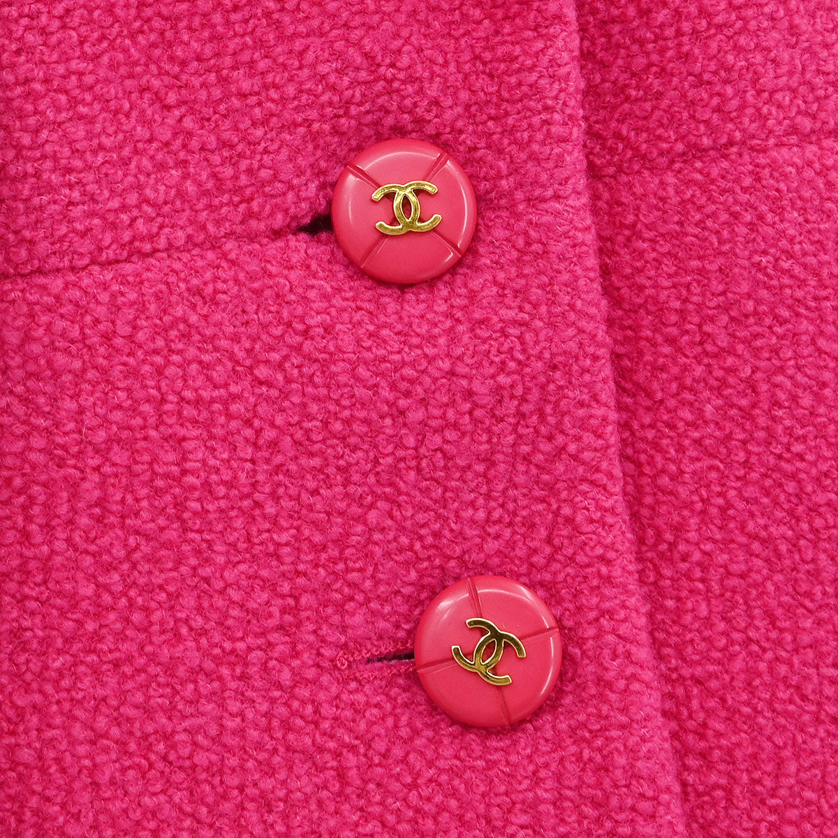 Chanel 1995 Single Breasted Jacket Pink #36