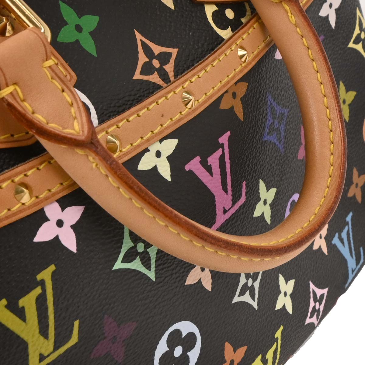 Louis Vuitton 2005 Black Monogram Multicolor Trouville M92662