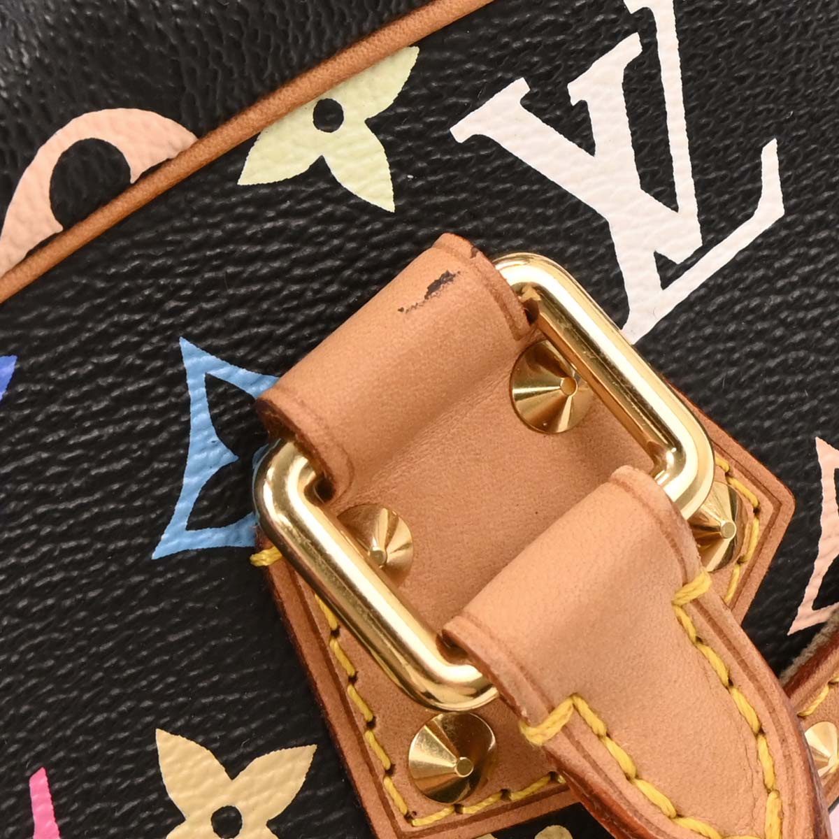 Louis Vuitton 2005 Black Monogram Multicolor Trouville M92662