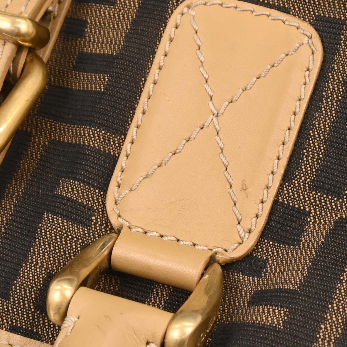 Fendi Brown Zucca Tote Handbag