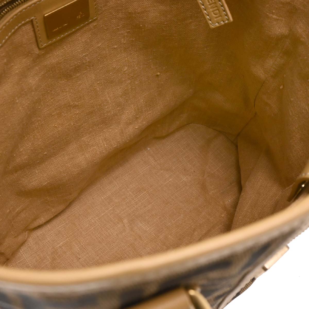 Fendi Brown Zucca Tote Handbag
