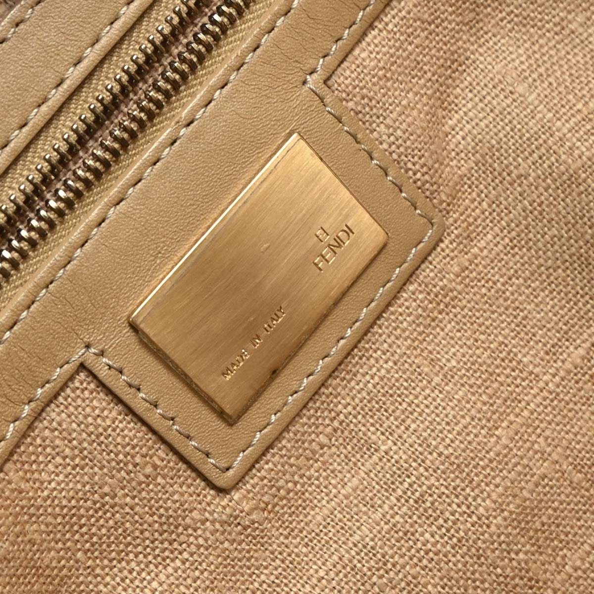 Fendi Brown Zucca Tote Handbag