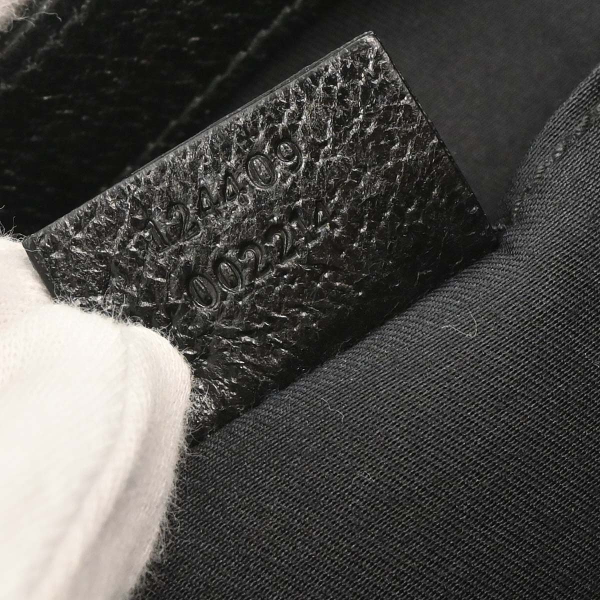 Gucci Black GG Canvas Jackie Handbag
