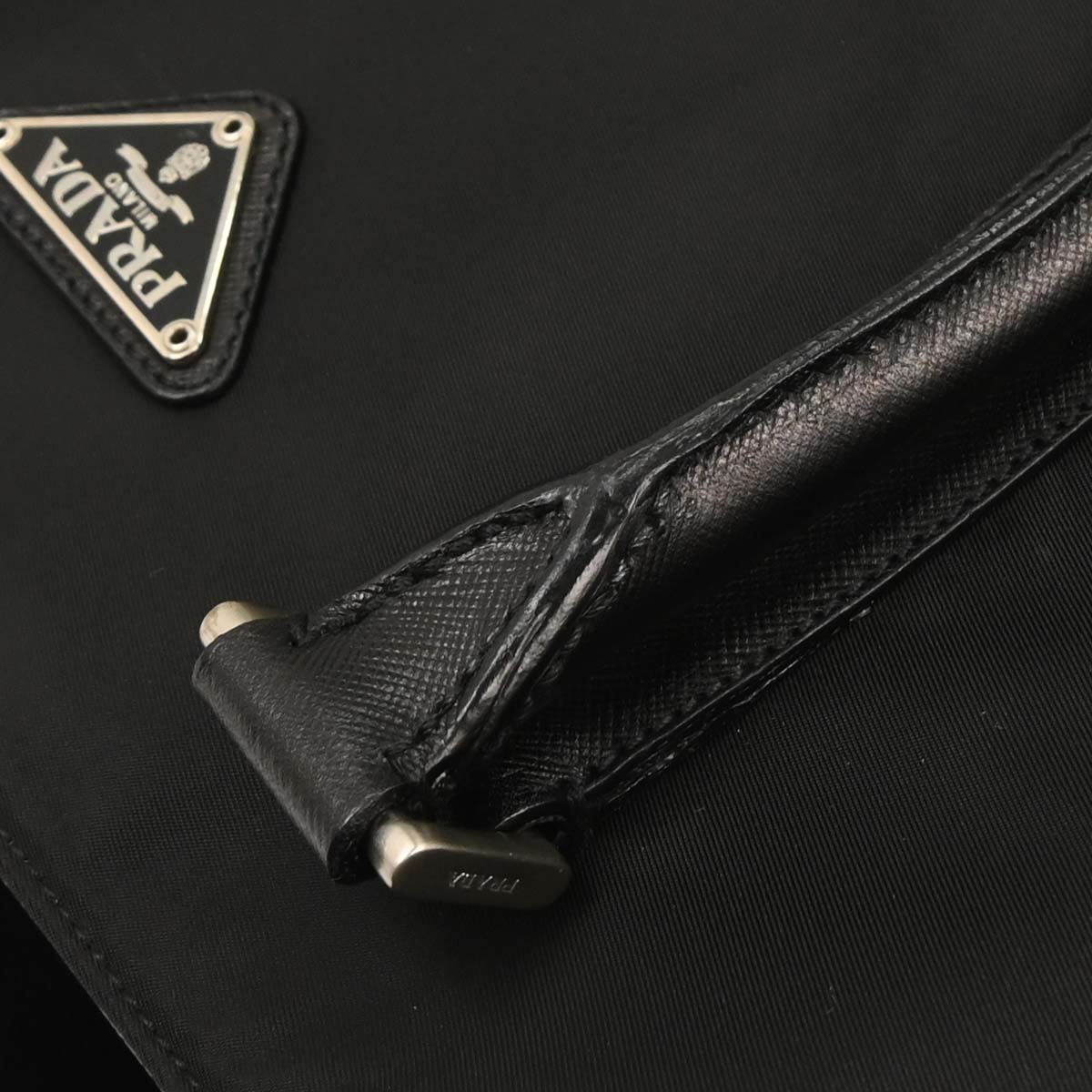 Prada Black Nylon Tote Handbag