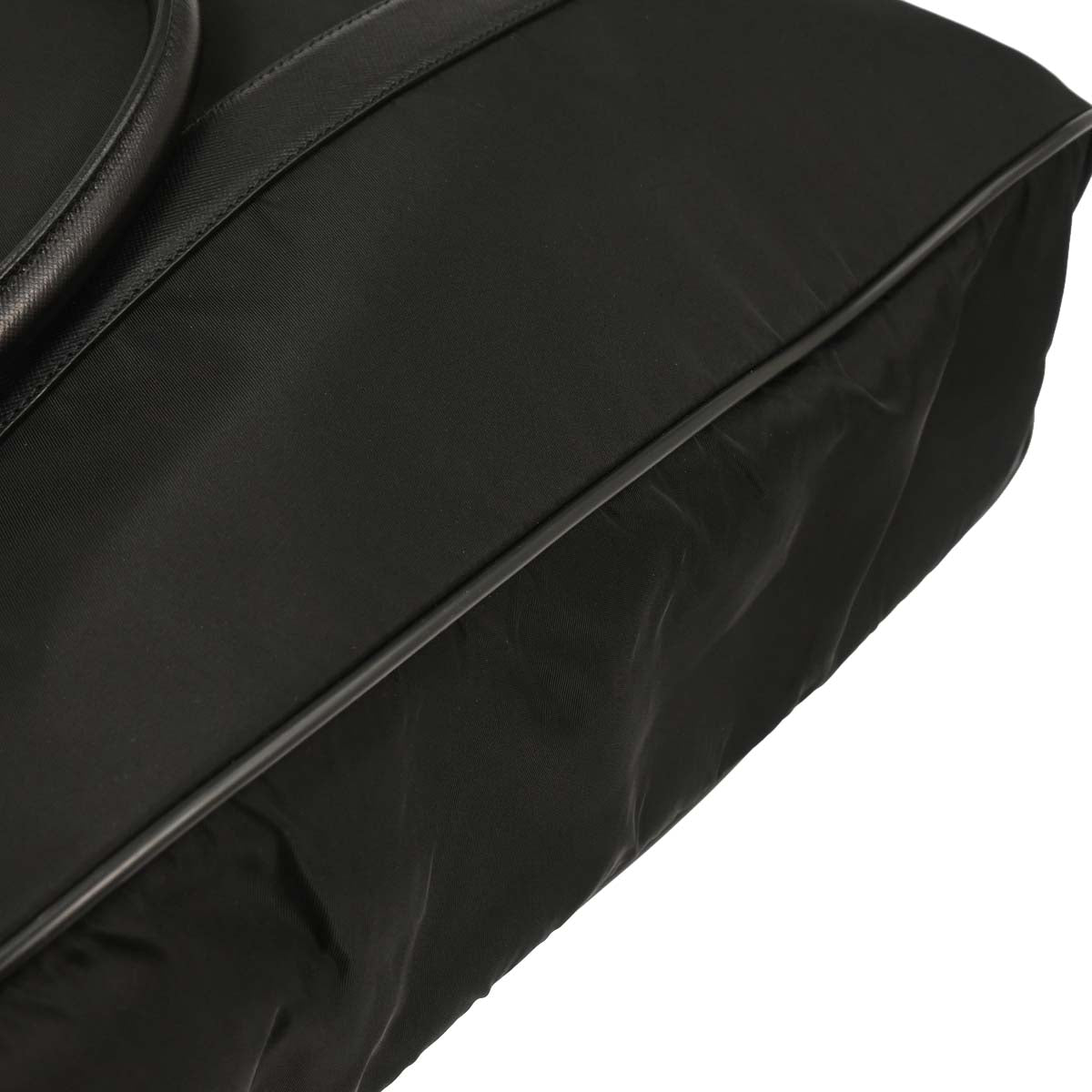 Prada Black Nylon Tote Handbag