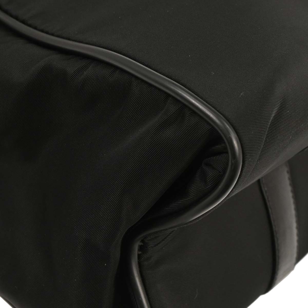 Prada Black Nylon Tote Handbag