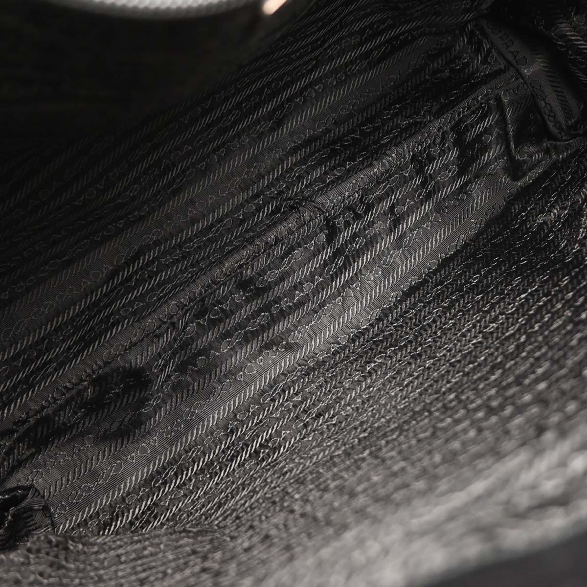 Prada Black Nylon Tote Handbag