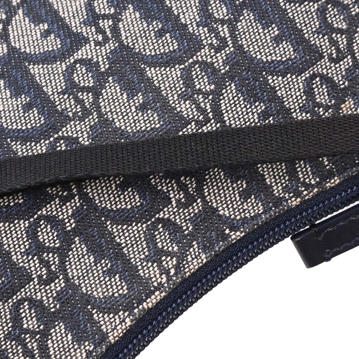Christian Dior Navy Trotter Handbag
