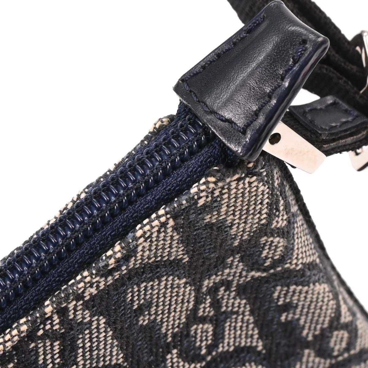 Christian Dior Navy Trotter Handbag