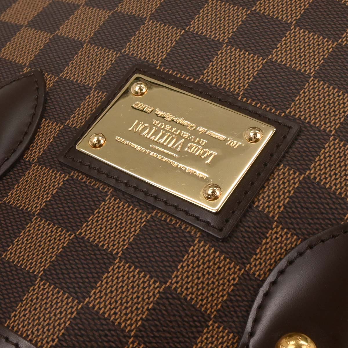 Louis Vuitton 2008 Damier Hampstead PM Tote Handbag N51205