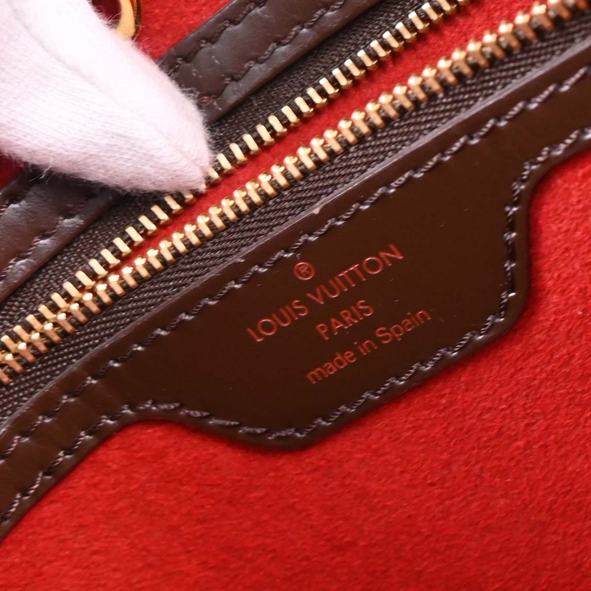 Louis Vuitton 2008 Damier Hampstead PM Tote Handbag N51205