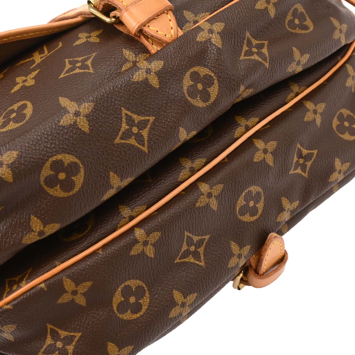 Louis Vuitton 1994 Monogram Saumur 30 Messenger Shoulder Bag M42256