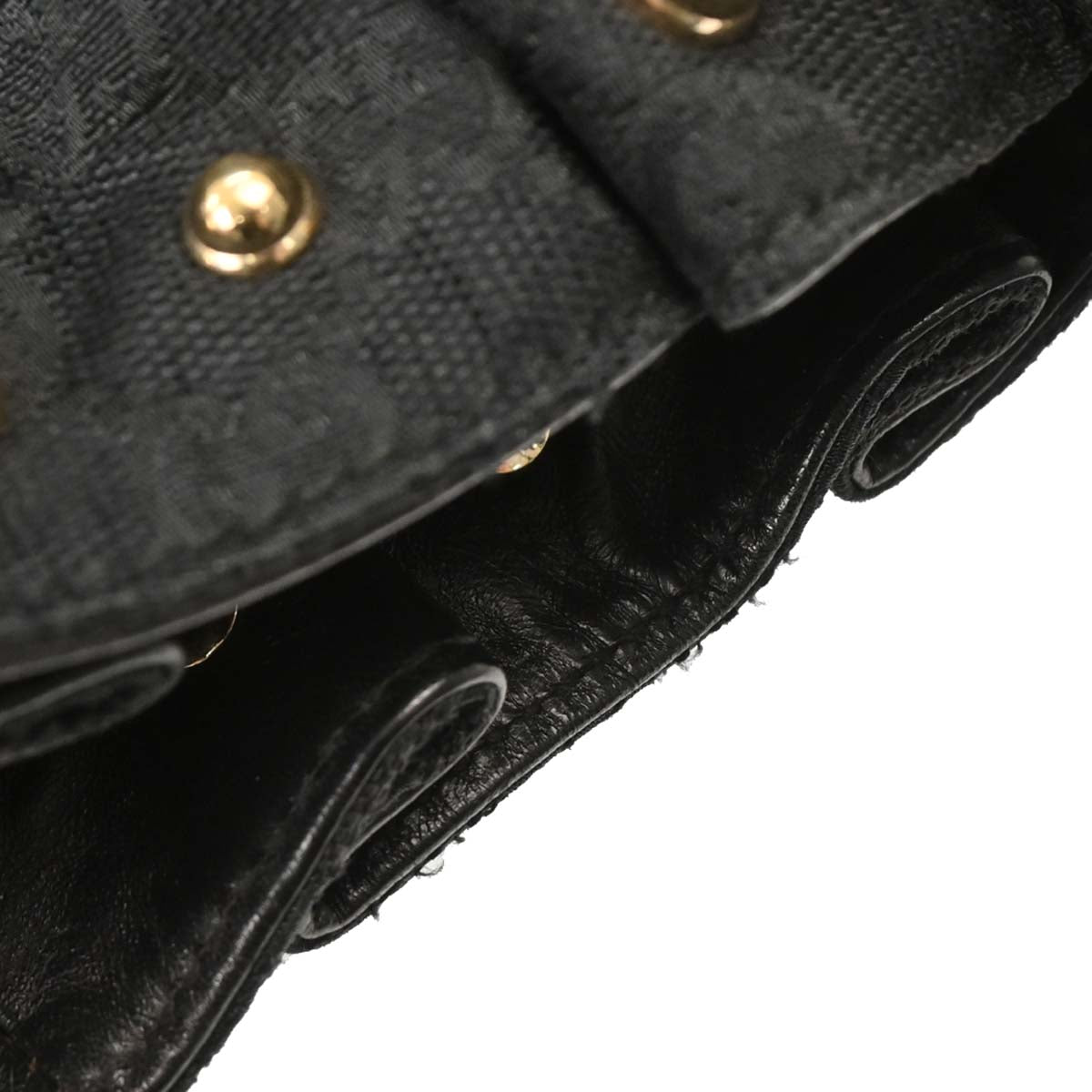 Gucci Black Canvas GG Tote Handbag