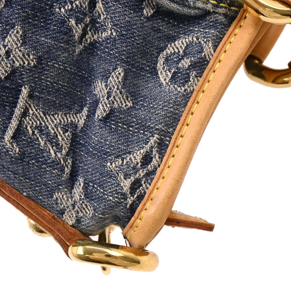 Louis Vuitton 2007 Monogram Denim Neo Cabby GM 2way Shoulder Tote Bag M95350