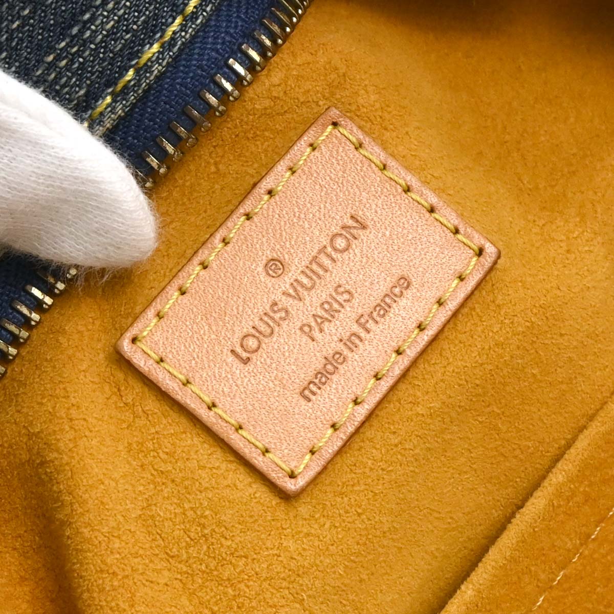Louis Vuitton 2007 Monogram Denim Neo Cabby GM 2way Shoulder Tote Bag M95350