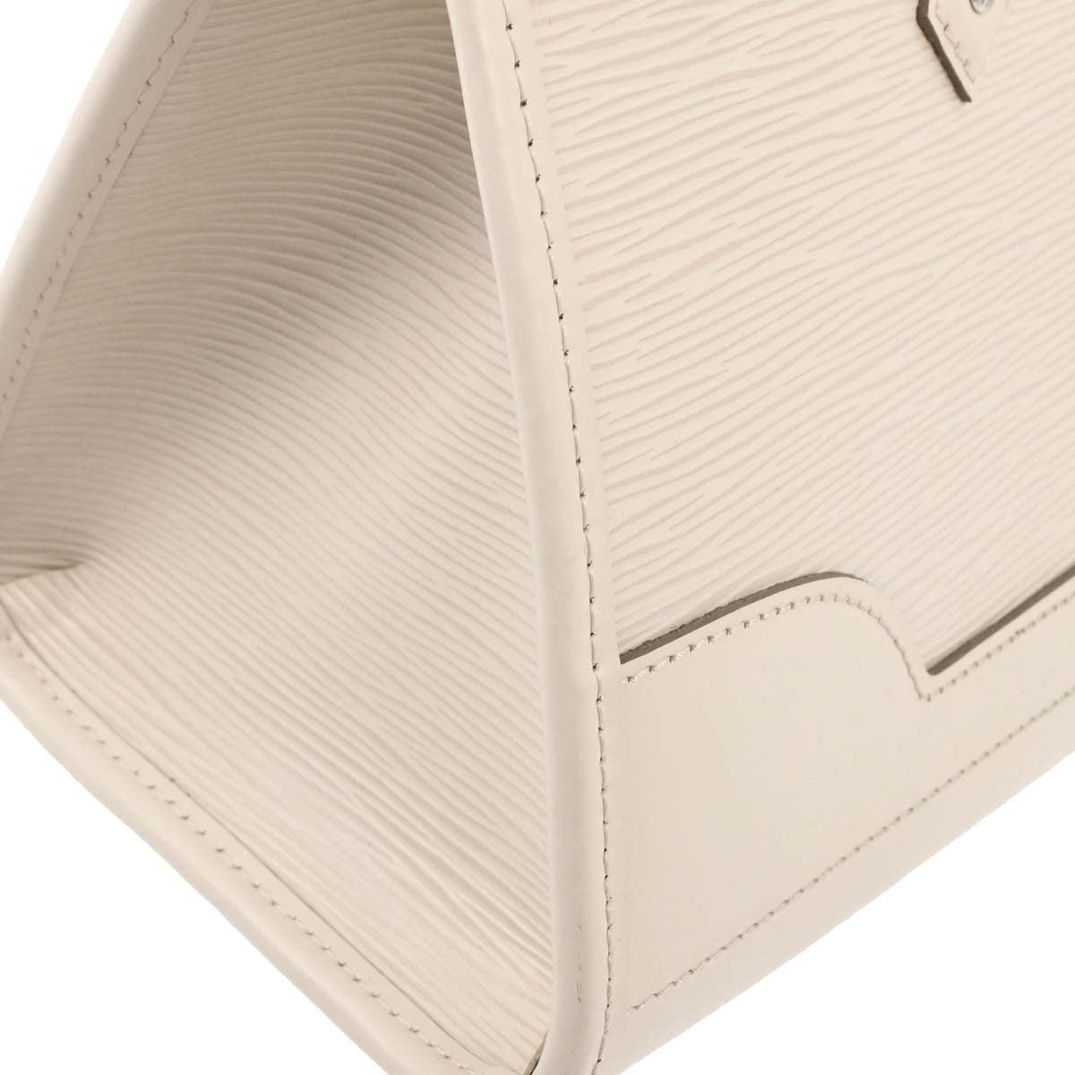 Louis Vuitton 2008 White Epi Madeleine PM Shoulder Bag M5933J