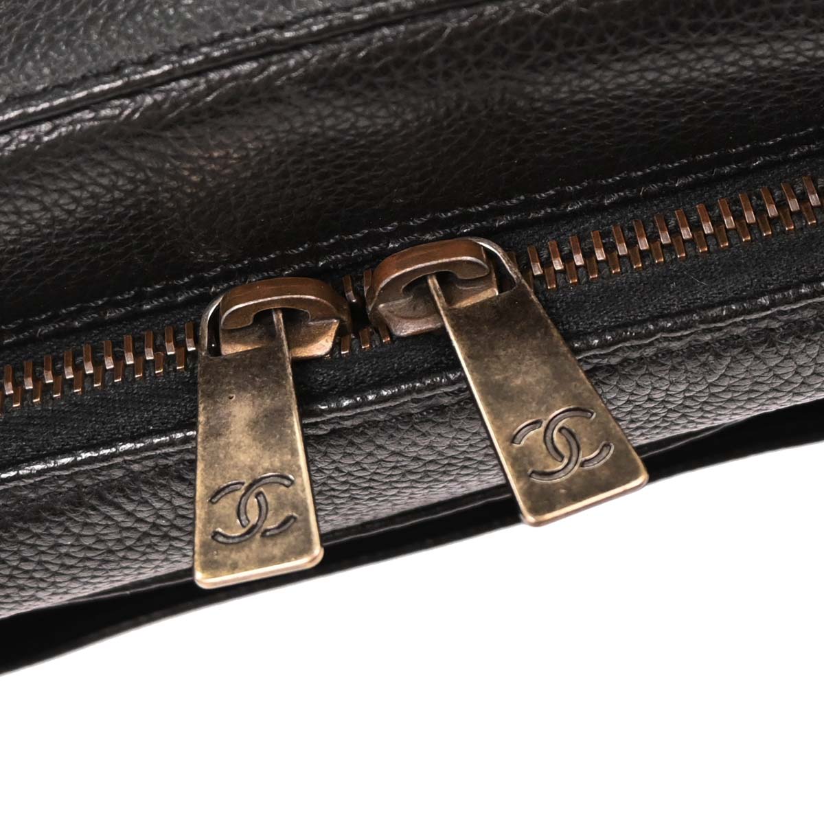 Chanel 2000-2001 Black Calfskin 2way Handbag
