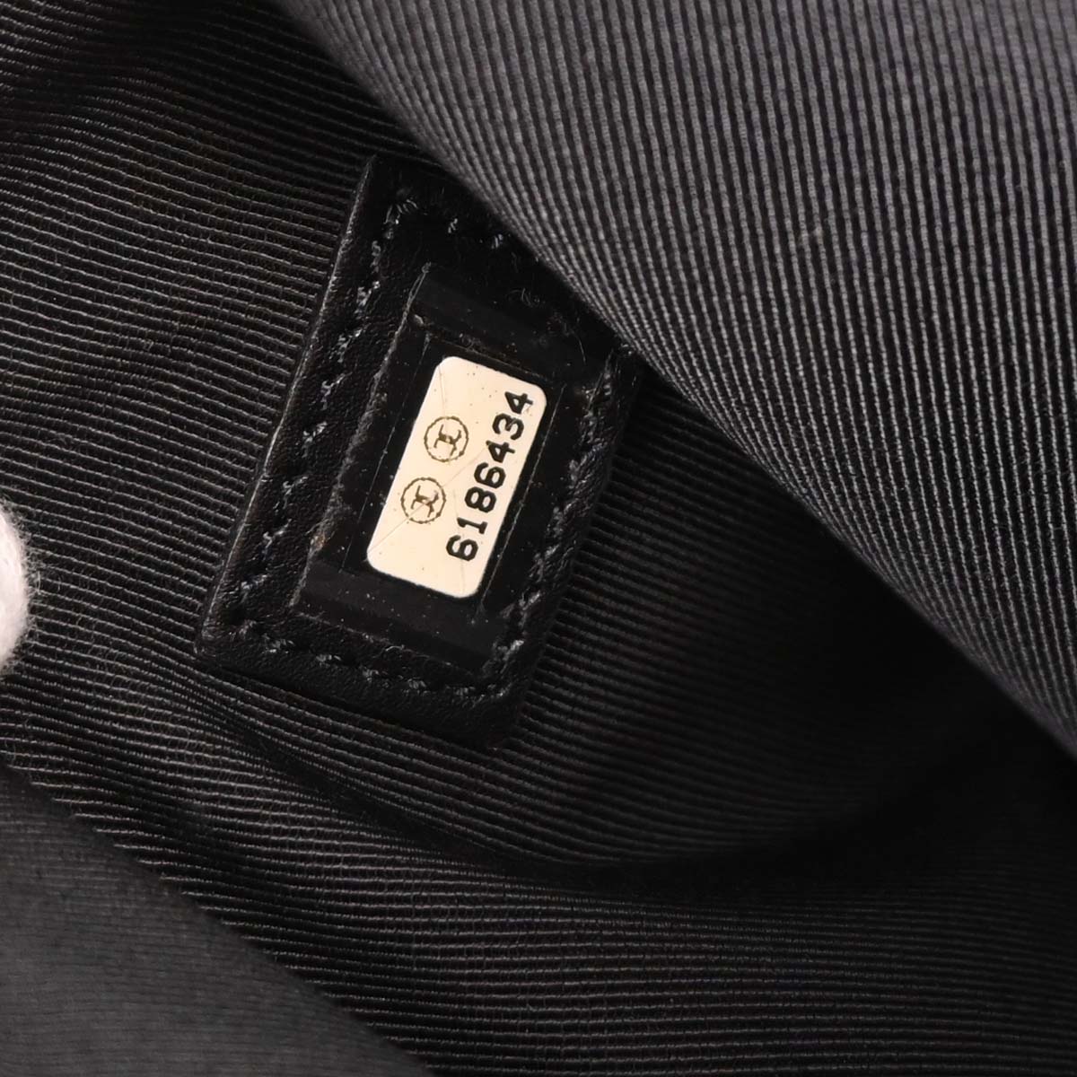 Chanel 2000-2001 Black Calfskin 2way Handbag