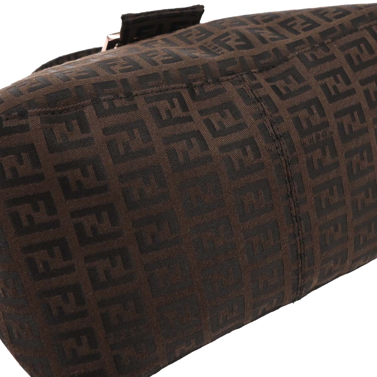 Fendi Brown Zucchino Handbag
