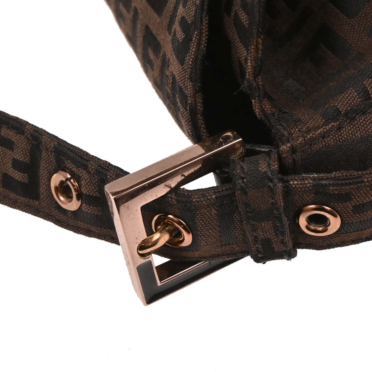Fendi Brown Zucchino Handbag
