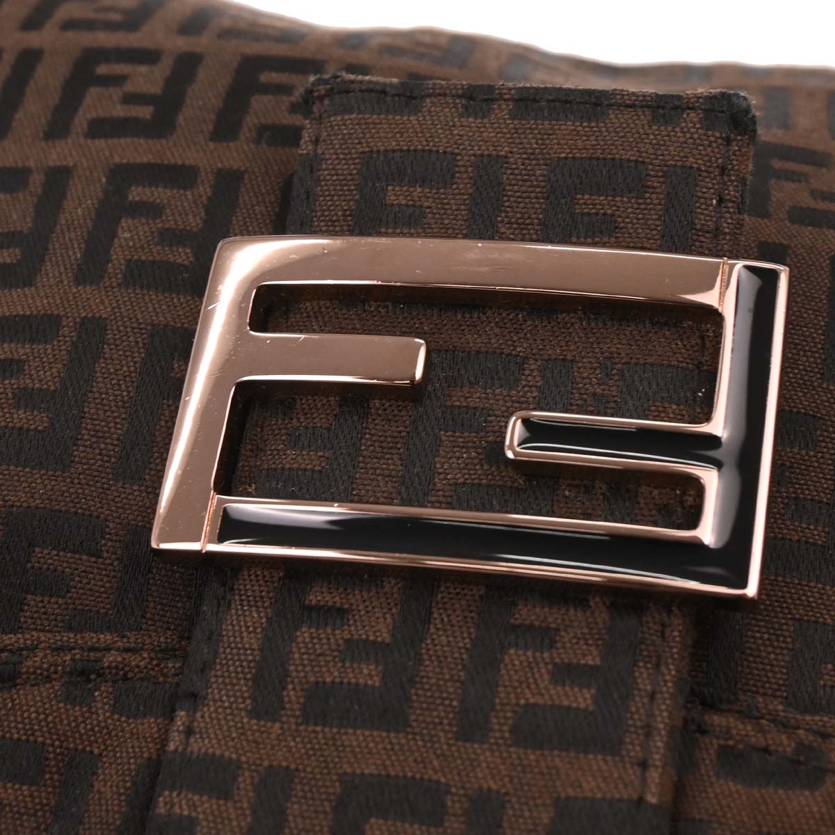 Fendi Brown Zucchino Handbag