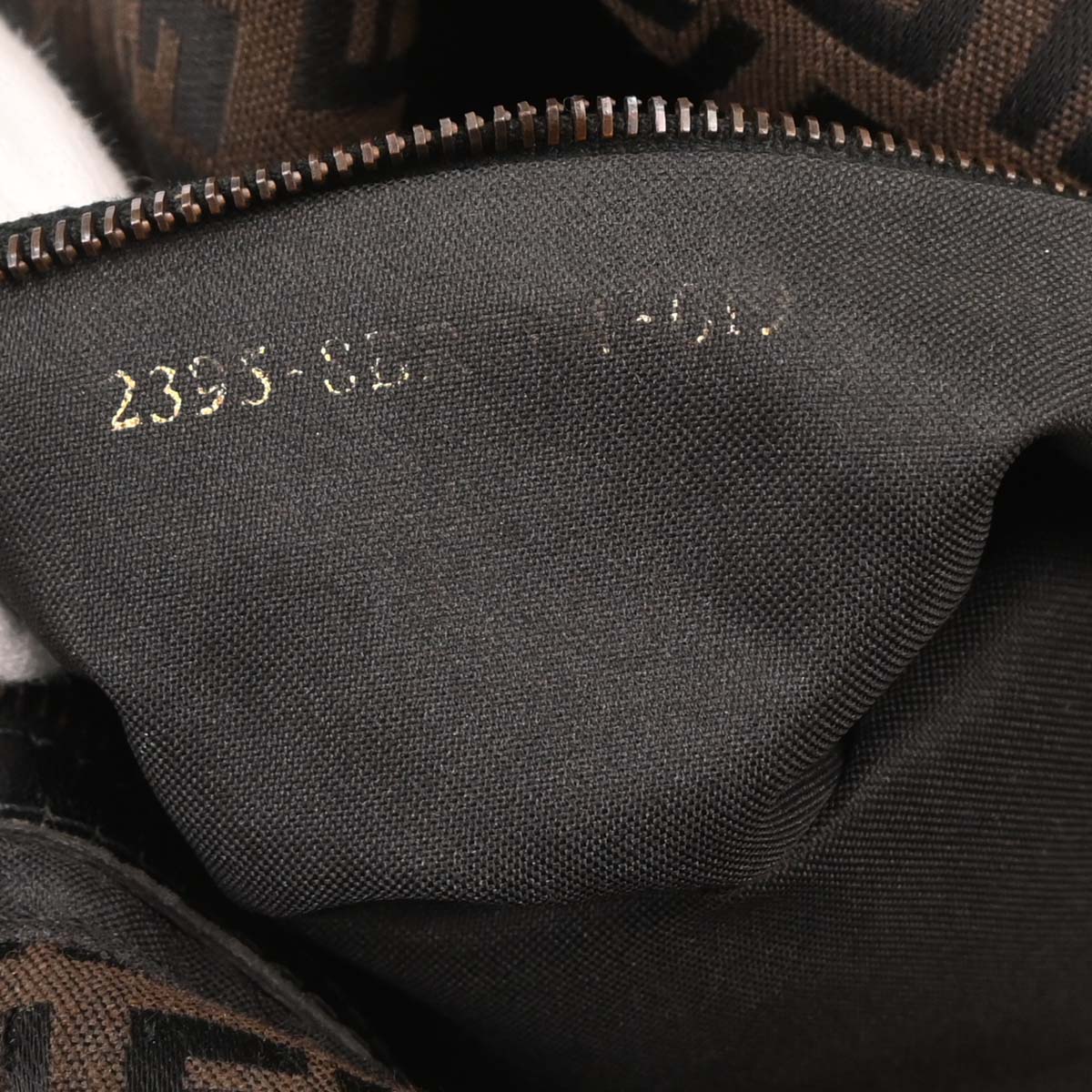 Fendi Brown Zucchino Handbag