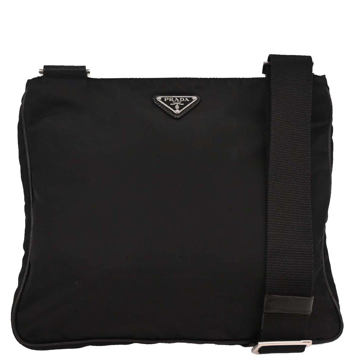 Prada Black Nylon Shoulder Bag