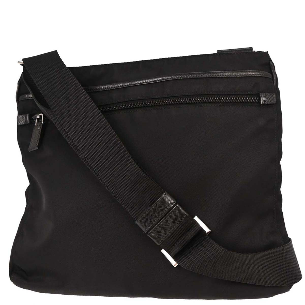 Prada Black Nylon Shoulder Bag