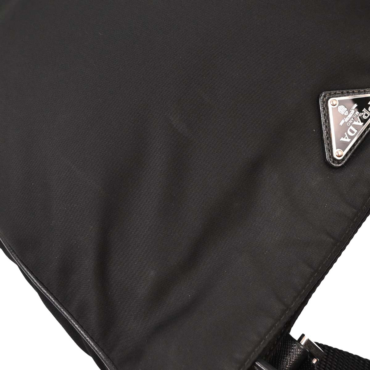 Prada Black Nylon Shoulder Bag