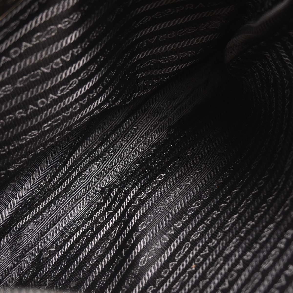 Prada Black Nylon Shoulder Bag